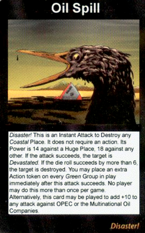 ILLUMINATI Card Game BP Oil Spill